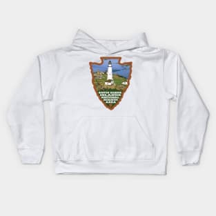 Boston Harbor Islands National Recreation Area arrowhead Kids Hoodie